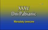 XXXV Dni Pabianic - Warsztaty taneczne