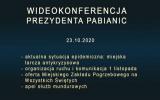 Wideokonferencja prezydenta Pabianic 2020-10-23